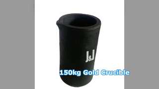 150kg Gold Melting Crucible Heat Resistant