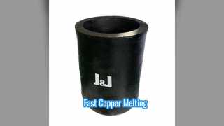 Copper Melting Crucible 150mm Fast Melt