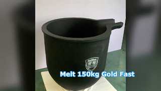 150kg Gold Smelting Crucible High Temp Graphite