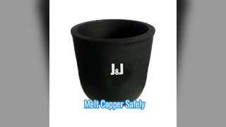 Copper Melting Crucible High Heat Handles