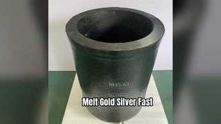 Gold Silver Melting Crucible High Hardness Graphite